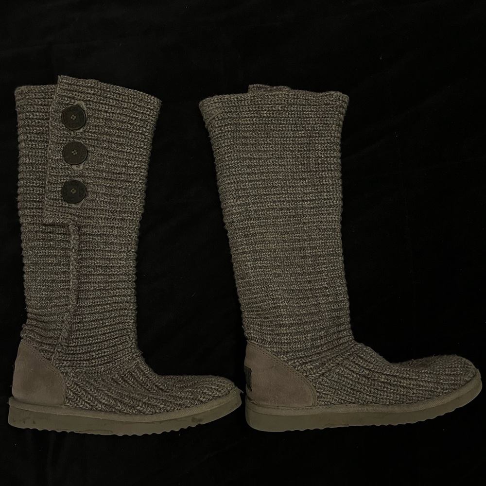 Knitted ugg boots - Picture 4 of 5